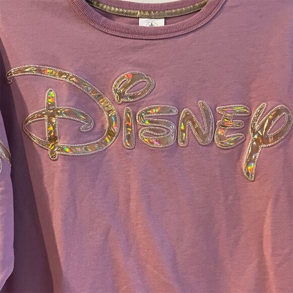 Disney Women's Pink 50th Anniversary Pullover Sweatshirt Size M - Picture 3 of 11